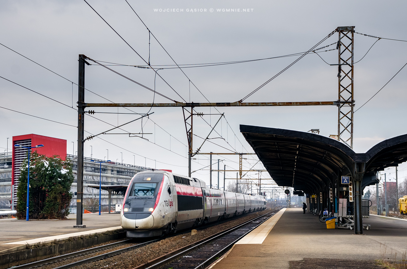 TGV na linii niedużych prędkości